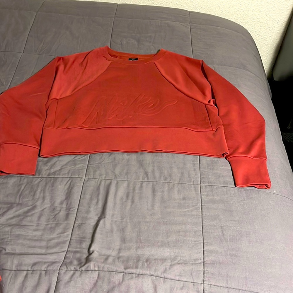 Nike Air Sweats Suit rust color